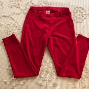 Faded Glory Red Jeggins